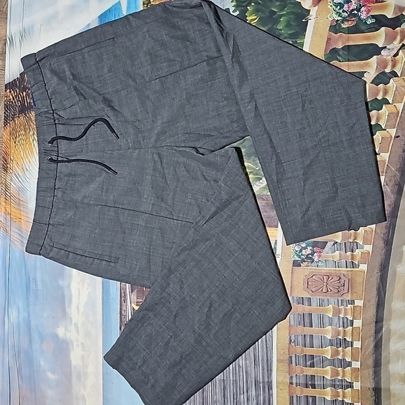 Polo Ralph Lauren Drawstring Relaxed Fit Pleated Trousers Pants Size Large - Picture 1 of 7
